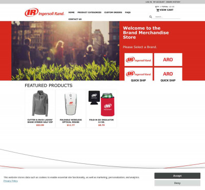 Log In - Ingersoll Rand Industrial Brand Store Log In - Ingersoll Rand Industrial Brand Store