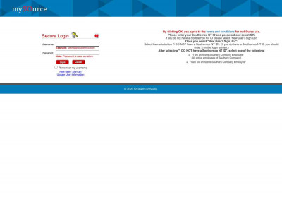 mySOurce - Southern Company mySOurce - Southern Company