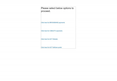 Act Roi Websitepay - ACT Fibernet Act Roi Websitepay - ACT Fibernet