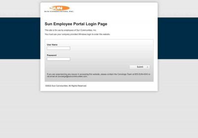 Sun Employee Portal Login - Sun Communities Sun Employee Portal Login - Sun Communities