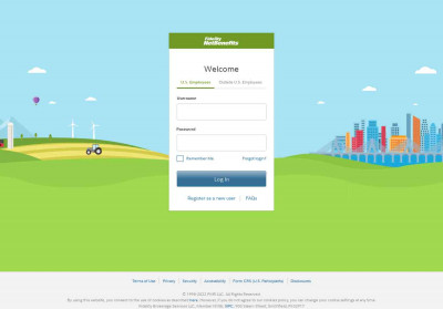 American Airlines - NetBenefits Login Page