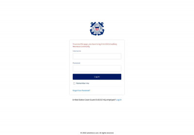 Login | USCG Auxiliary Members Community Login | USCG Auxiliary Members Community