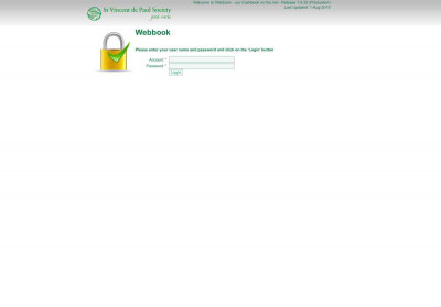 Login to Webbook - our Cashbook on the net - Release 1.9.32 ... Login to Webbook - our Cashbook on the net - Release 1.9.32 ...