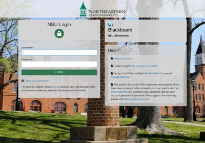 Blackboard - Northeastern State University Blackboard - Northeastern State University