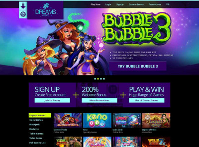 Play Dreams Casino Games Online with No Download Required Play Dreams Casino Games Online with No Download Required