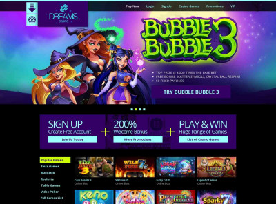 Sign Up Promotions - Dreams Casino Sign Up Promotions - Dreams Casino