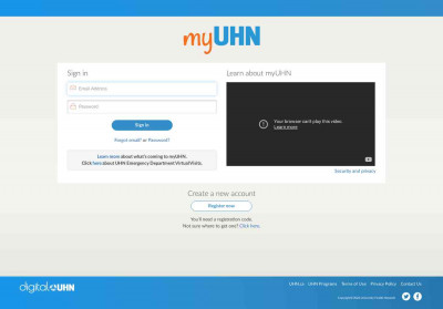 myUHN Patient Portal - Sign in myUHN Patient Portal - Sign in