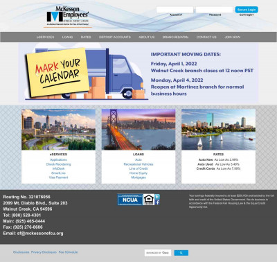 McKesson Employees Federal Credit Union McKesson Employees Federal Credit Union
