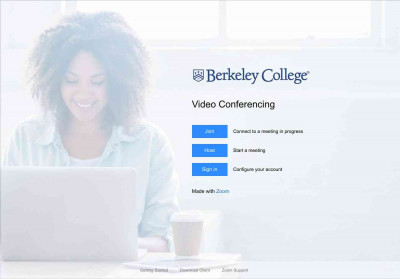 Zoom: Berkeley College Video Conferencing Zoom: Berkeley College Video Conferencing