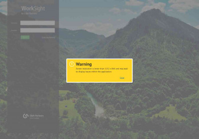 WorkSight - Login WorkSight - Login
