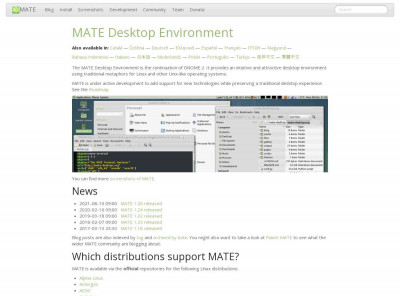 MATE Desktop Environment | MATE MATE Desktop Environment | MATE