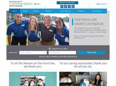 Marriott Vacations Worldwide Careers Marriott Vacations Worldwide Careers