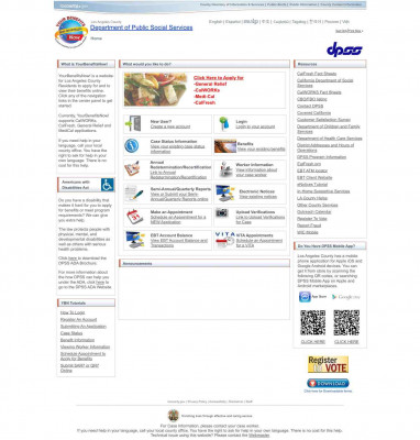 Los Angeles Department of Public Social Services ... Los Angeles Department of Public Social Services ...