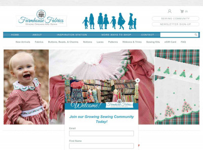 Farmhouse Fabrics: Welcome Farmhouse Fabrics: Welcome
