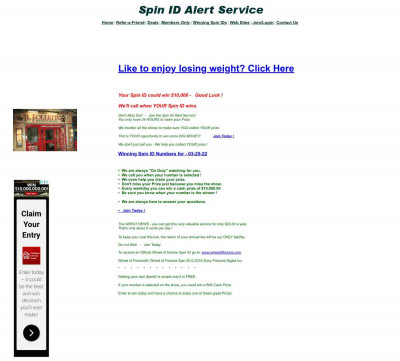 WheelofFortune.com ID Alert| Winning Numbers - Wheelspinid WheelofFortune.com ID Alert| Winning Numbers - Wheelspinid