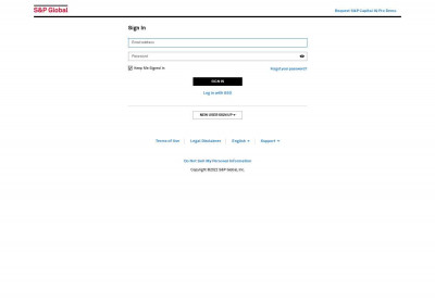 S&P Global: Sign In S&P Global: Sign In