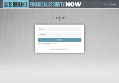 Suze Orman : Finance Solutions For You Suze Orman : Finance Solutions For You