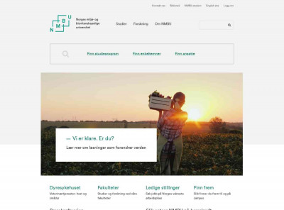 Norwegian University of Life Sciences: NMBU Norwegian University of Life Sciences: NMBU