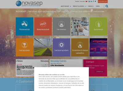 NOVASEP | Services and technologies for the life science and ... NOVASEP | Services and technologies for the life science and ...