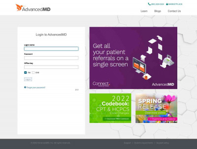 Login | AdvancedMD Login | AdvancedMD