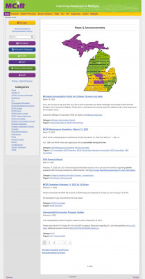 mcir.org | Improving Healthcare in Michigan mcir.org | Improving Healthcare in Michigan