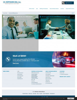 Jobs and Staffing services: I. K. Hofmann Jobs and Staffing services: I. K. Hofmann