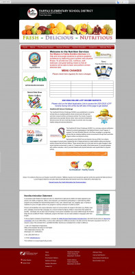 Meal Applications - Fairfax School District Meal Applications - Fairfax School District