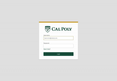 Cal Poly Web Login Service Cal Poly Web Login Service