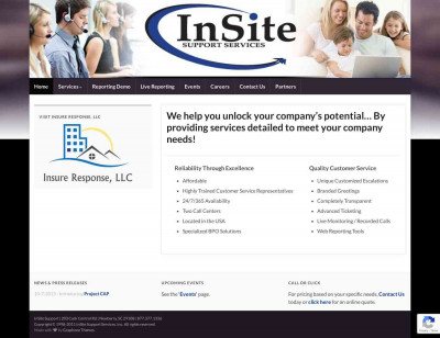 Contact Us - InSite Support Services Contact Us - InSite Support Services