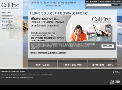Online Banking - CalFirst Online Banking - CalFirst