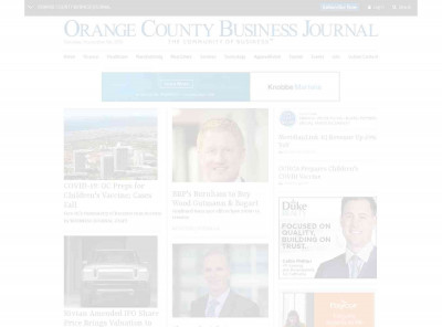 Irvine's CalFirst Sold | Orange County Business Journal Irvine's CalFirst Sold | Orange County Business Journal