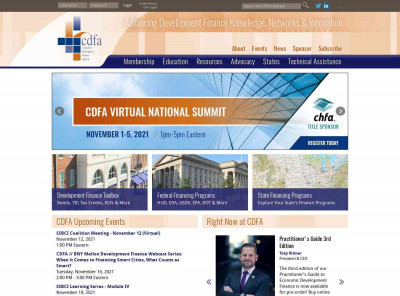 CDFA - Login - Council of Development Finance Agencies CDFA - Login - Council of Development Finance Agencies