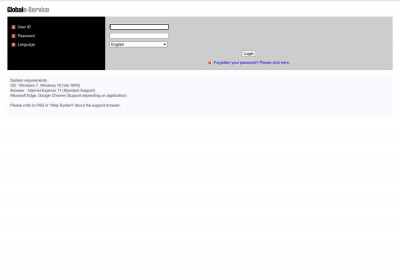 Global e-Service Login Global e-Service Login
