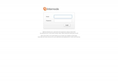 Internode Webmail - Login Page Internode Webmail - Login Page