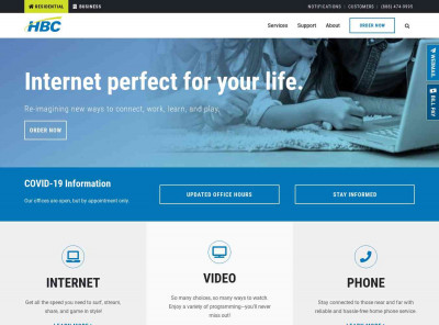 HBC: Internet, Video, Phone - Residential, Commercial ... HBC: Internet, Video, Phone - Residential, Commercial ...