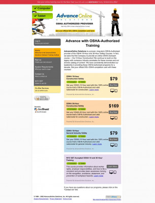Access your account - OSHA 10-Hour Online Training ... Access your account - OSHA 10-Hour Online Training ...