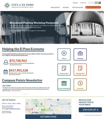 City of El Paso Employees Retirement Trust: CERT City of El Paso Employees Retirement Trust: CERT