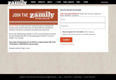 Zac Brown Band :: Zamily : Terms Zac Brown Band :: Zamily : Terms