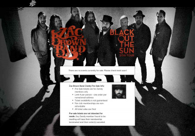 Zac Brown Band Bundles Zac Brown Band Bundles