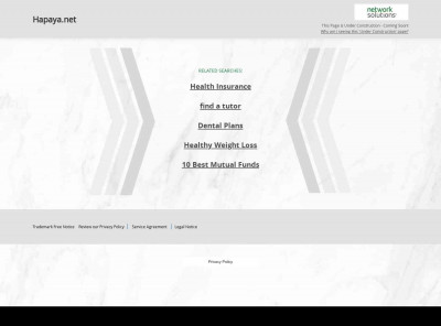 Network Solutions - Hapaya.net Network Solutions - Hapaya.net