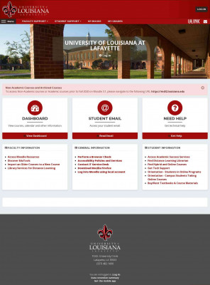 Moodle - University of Louisiana at Lafayette Moodle - University of Louisiana at Lafayette