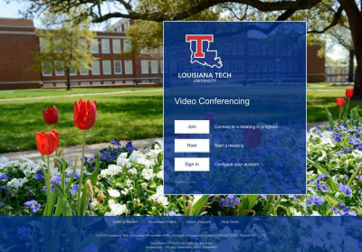 Zoom Video Conferencing at Louisiana Tech Zoom Video Conferencing at Louisiana Tech