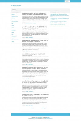 Categories - Guidance Site Categories - Guidance Site