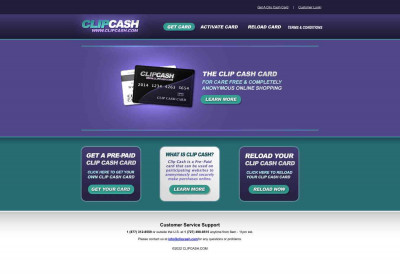 ClipCash Card Options ClipCash Card Options