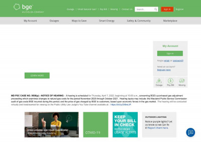Pay My Bill | Baltimore Gas and Electric Company - BGE Pay My Bill | Baltimore Gas and Electric Company - BGE