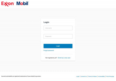 Login - ExxonMobil Online Login - ExxonMobil Online