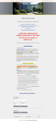 University of Southern Maine Authentication - USM Parking ... University of Southern Maine Authentication - USM Parking ...