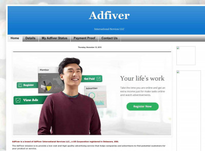 My Adfiver Status My Adfiver Status