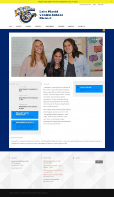 Lake Placid Central School District | The Blue Bombers Lake Placid Central School District | The Blue Bombers