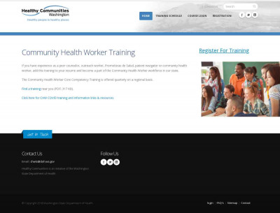 User account | Washington CHW Online Training Program User account | Washington CHW Online Training Program